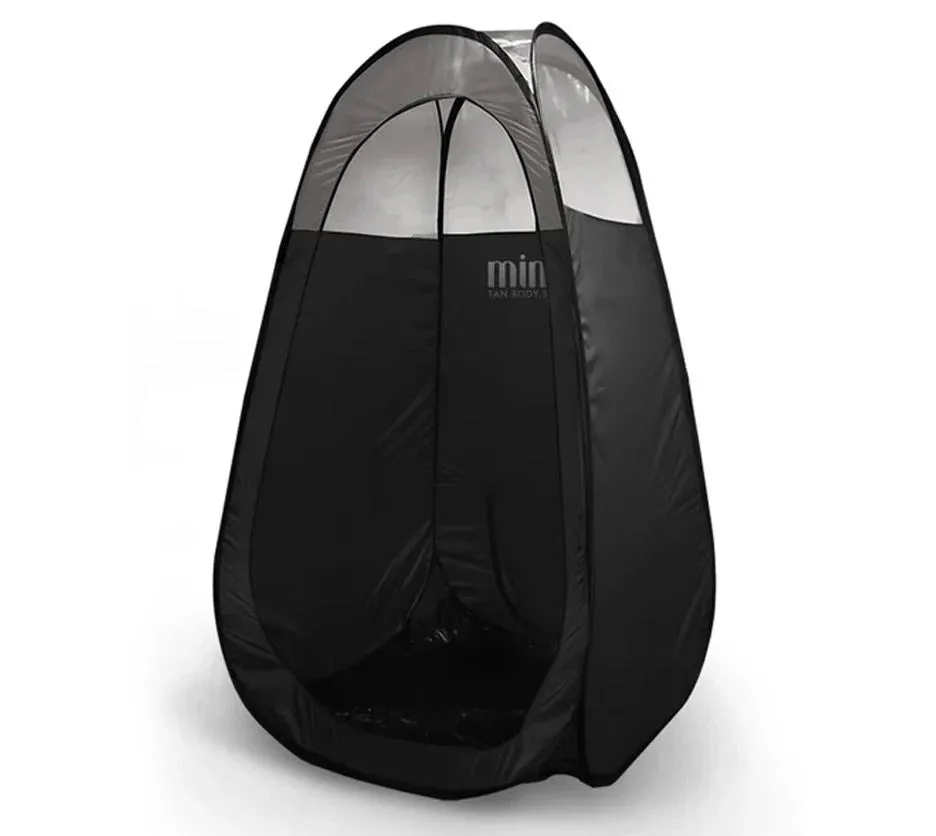 MINETAN SPRAY TAN TENT BLACK/CLEAR