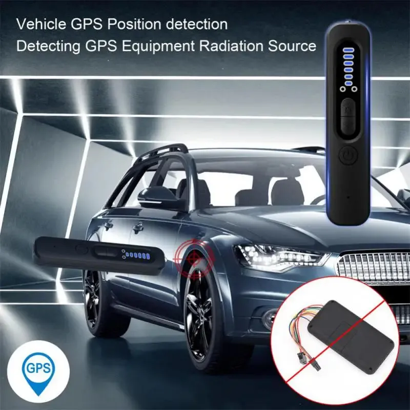 Mini Anti Spy Hidden Camera Detector Pen LED Infrared Scanning RF Signal Detection Wireless Bug Micro Cam GSM GPS Tracker Finder