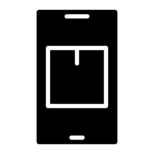 Mobile Glyph Icon