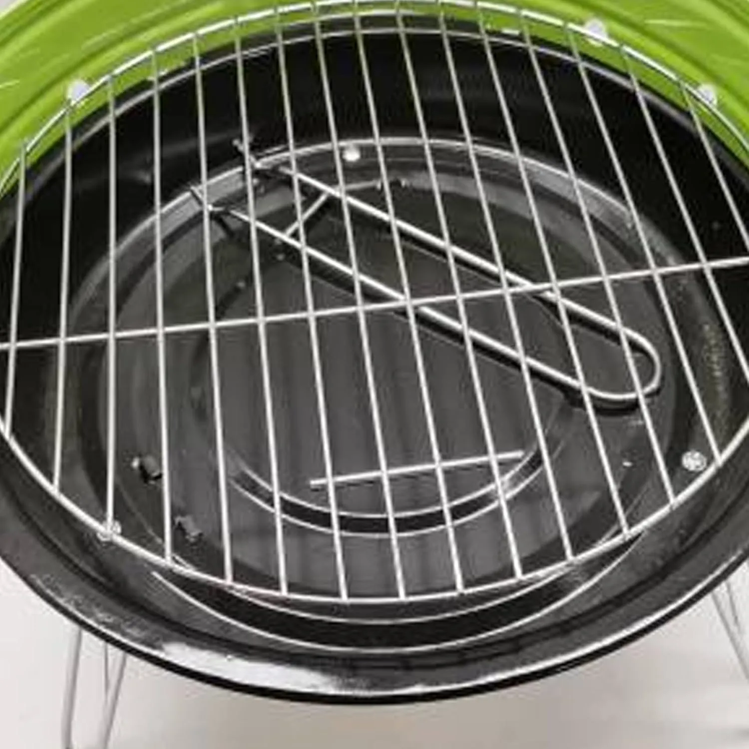 Molten Creek® Barbecue Grill BBQ Portable Charcoal Cooking Grill, Efficient Heat Distribution, Compact and Lightweight BBQ, Outdoor Round Patio UK, 33cm