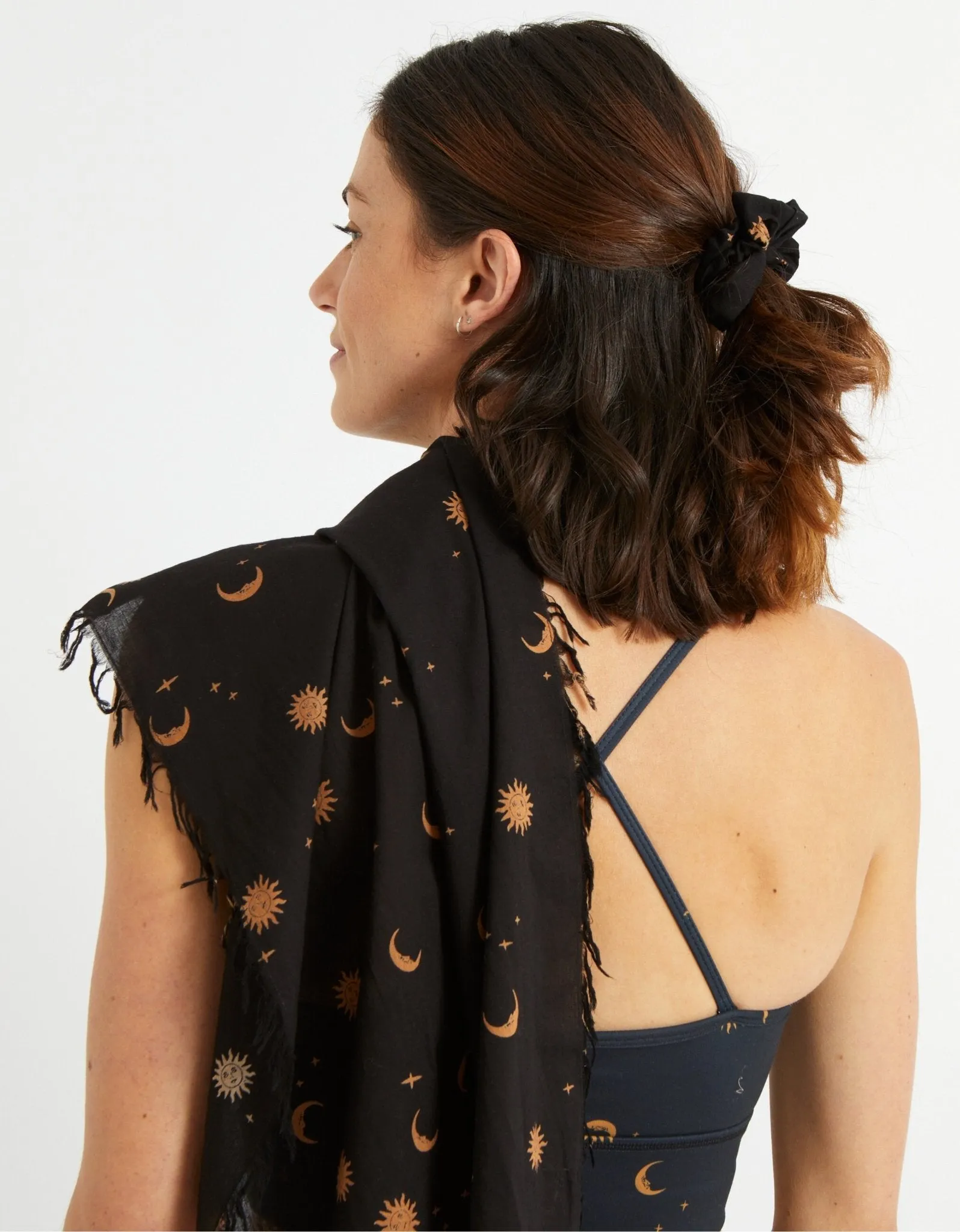 Mother's Day Yoga Scarf   Scrunchie Bundle - Mystic
