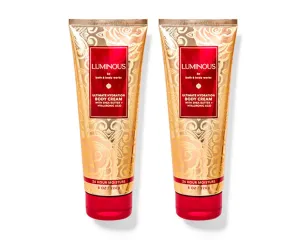 MYT BBW - Bath and Body - Luminous Ultimate Hydration Body Cream 8oz. (Pack of 2)