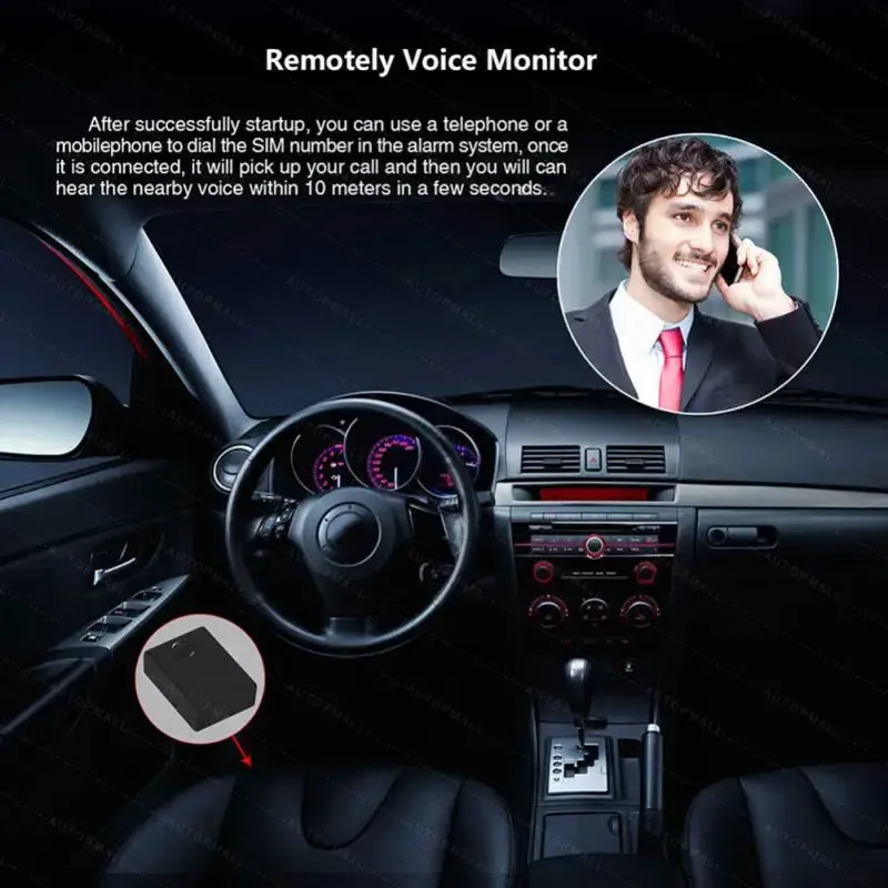 N9 GPS Tracker Upgrade MINI GSM AUDIO LISTENING BUG 2x SENSITIVE MICROPHONE Ear Bug Device Retainer Tracker Loss Preventer