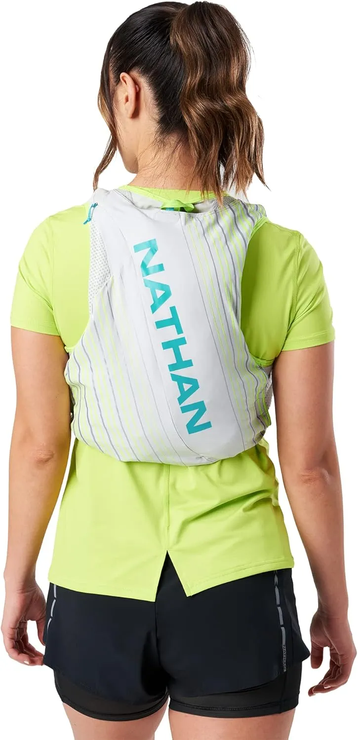 Nathan Unisex Pinnacle Race Vest w/ 12L Hydration Pack, Running Vest with Water Bladder, Hydration Vest for Running Women, Water-Resistant, Moisture Wicking