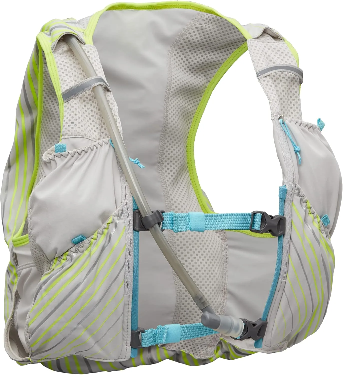 Nathan Unisex Pinnacle Race Vest w/ 12L Hydration Pack, Running Vest with Water Bladder, Hydration Vest for Running Women, Water-Resistant, Moisture Wicking