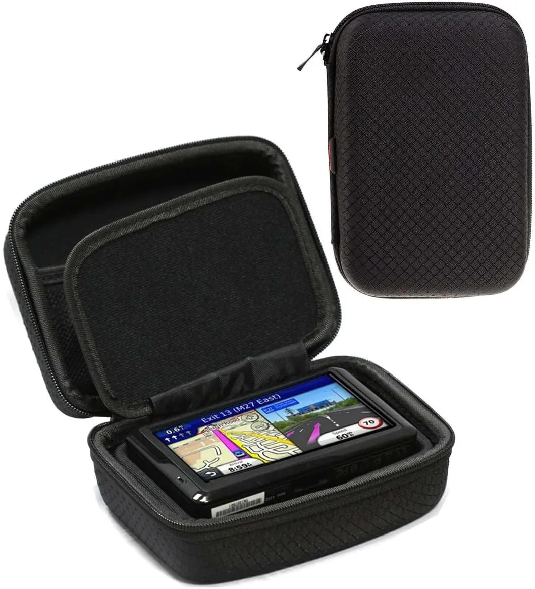 Navitech Black Hard GPS Carry Case Compatible with Snooper TRUCKMATE S5100 EU 5" Sat Nav