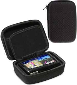 Navitech Black Hard GPS Carry Case Compatible with Snooper TRUCKMATE S5100 EU 5" Sat Nav