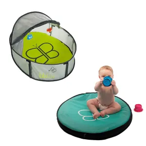 Nidö Mini & Spläsh Sët: Travel & Play Tent & Baby Paddling pool