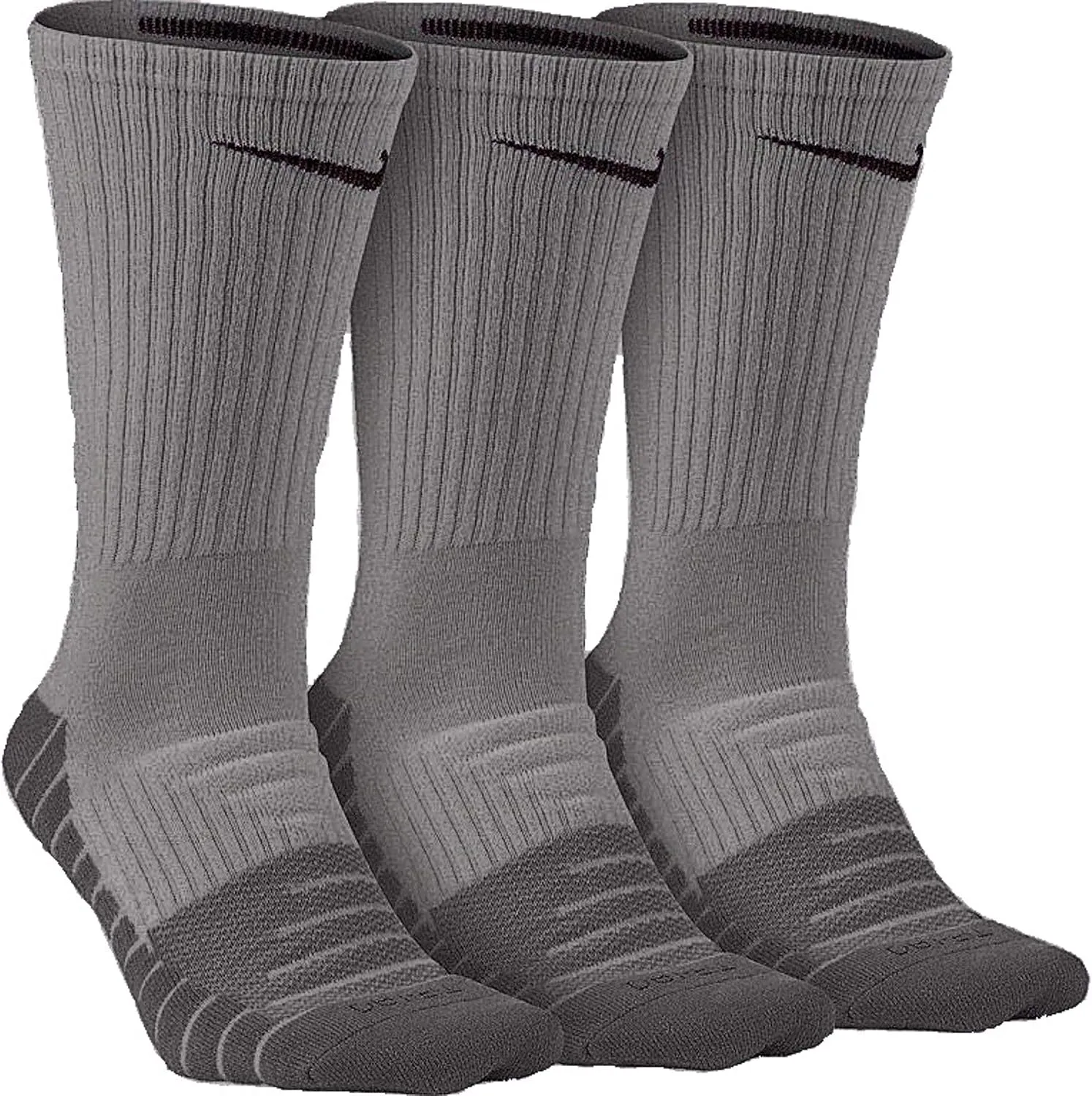 Nike Men's Athletic Performance Lightweight Crew Socks 3-Pack