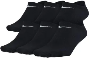 Nike Women Lightweight No Show Athletic Sock, Black, Size M 6-10, 6 Pack