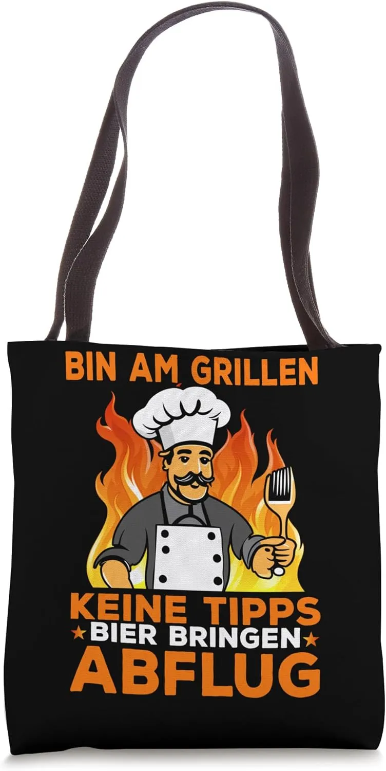 No Tips Beer Bring Departure BBQ Barbecue Barbecue Party Tote Bag