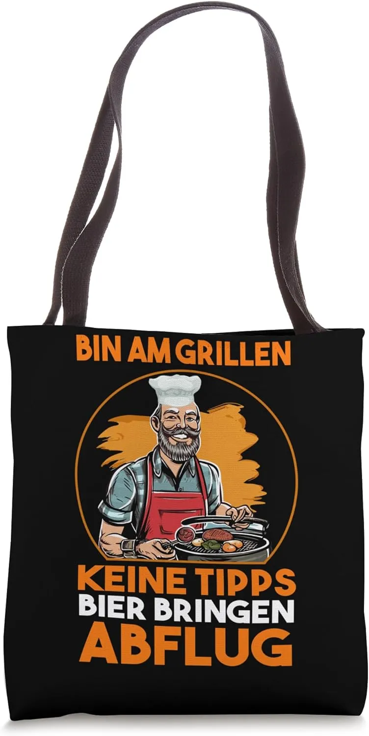 No Tips Beer Bring Departure BBQ Barbecue Barbecue Party Tote Bag