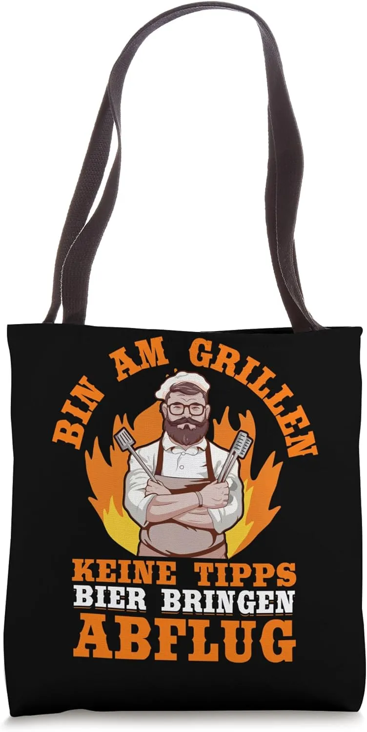 No Tips Beer Bring Departure BBQ Barbecue Barbecue Party Tote Bag