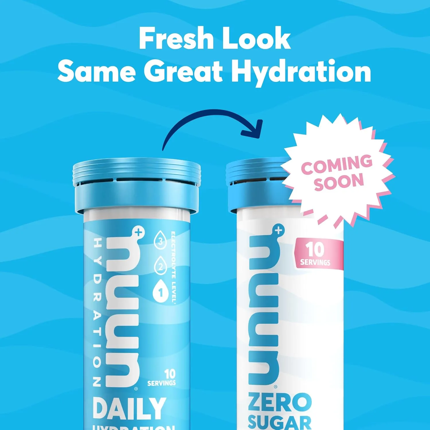 Nuun Daily Electrolyte Tablets with Magnesium, Calcium, Potassium, Chloride & Sodium, Gluten Free, Sugar Free, & Vegan, Mixed Citrus Flavor, 4 Pack (40 Servings Total)