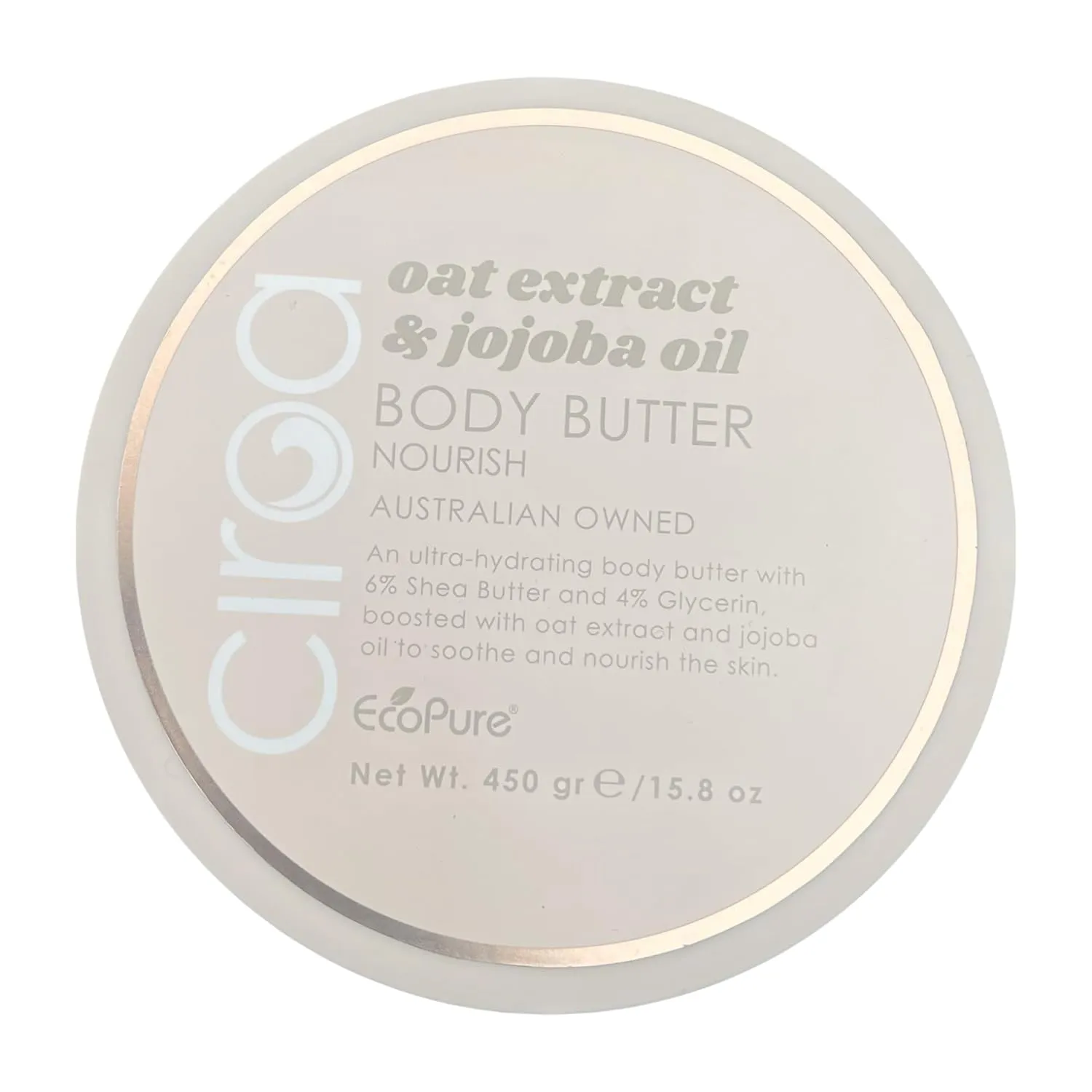 Oat Extract & Jojoba Oil Body Butter, Ultra-Hydrating with Shea Butter, 15.8 oz (Pack of 1)