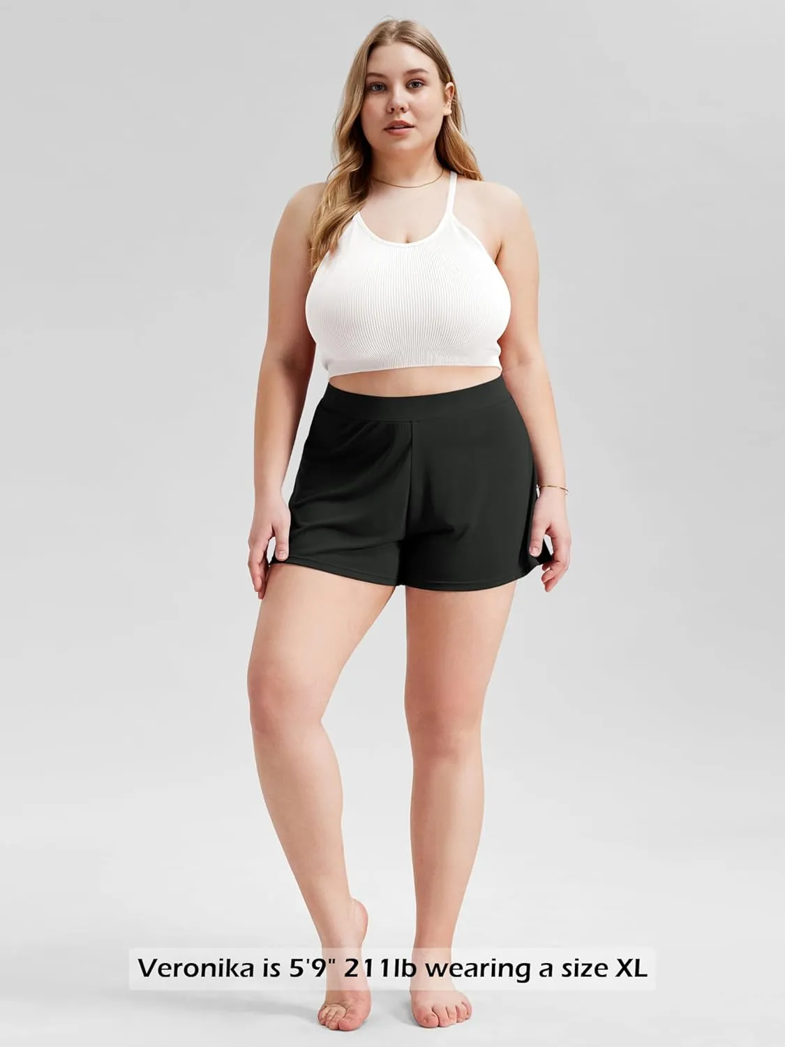 ODODOS 2-Pack Ultra-Soft Modal Lounge Shorts for Women – Lightweight & Breathable Sleepwear, 3" Inseam