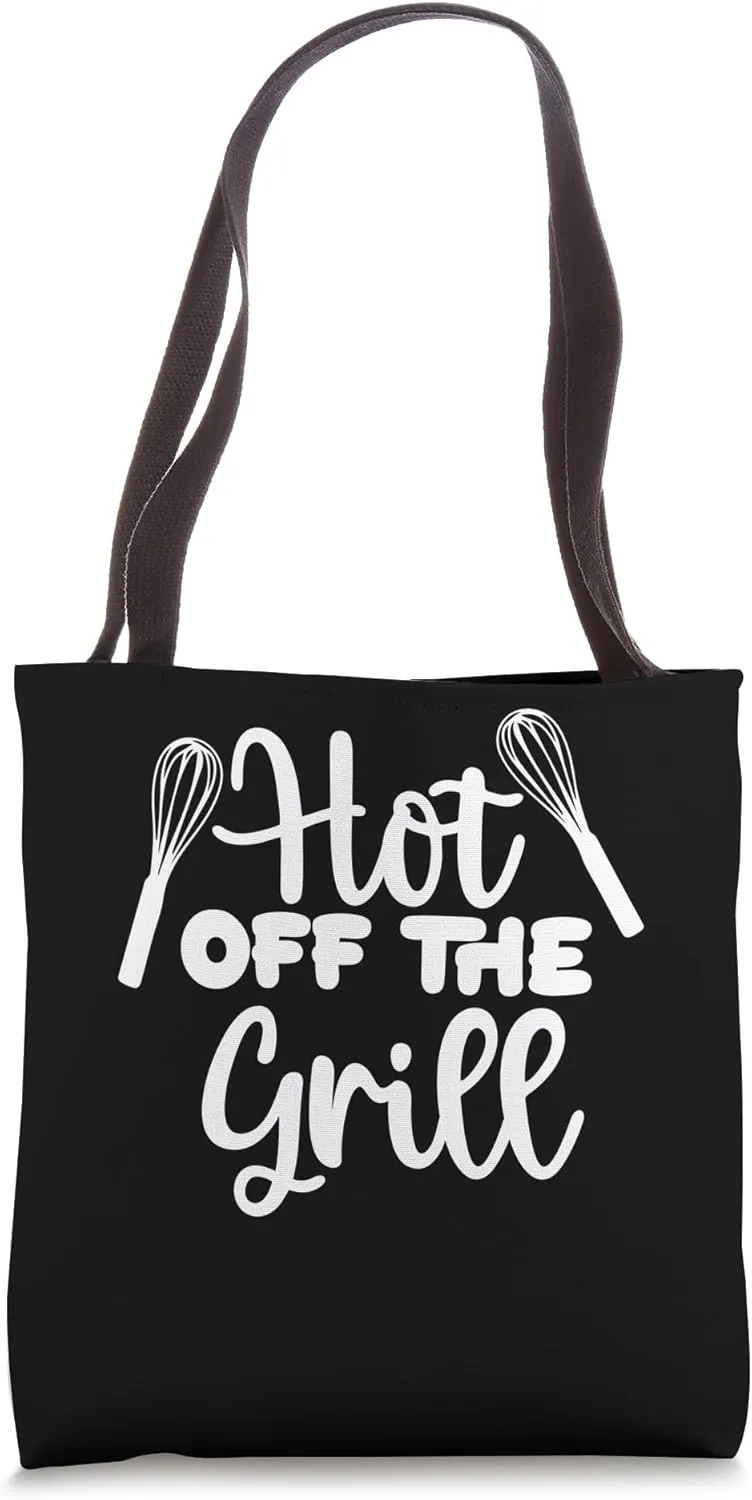 Off Grill Backyard BBQ Enthusiast The Barbecue Hot Tote Bag