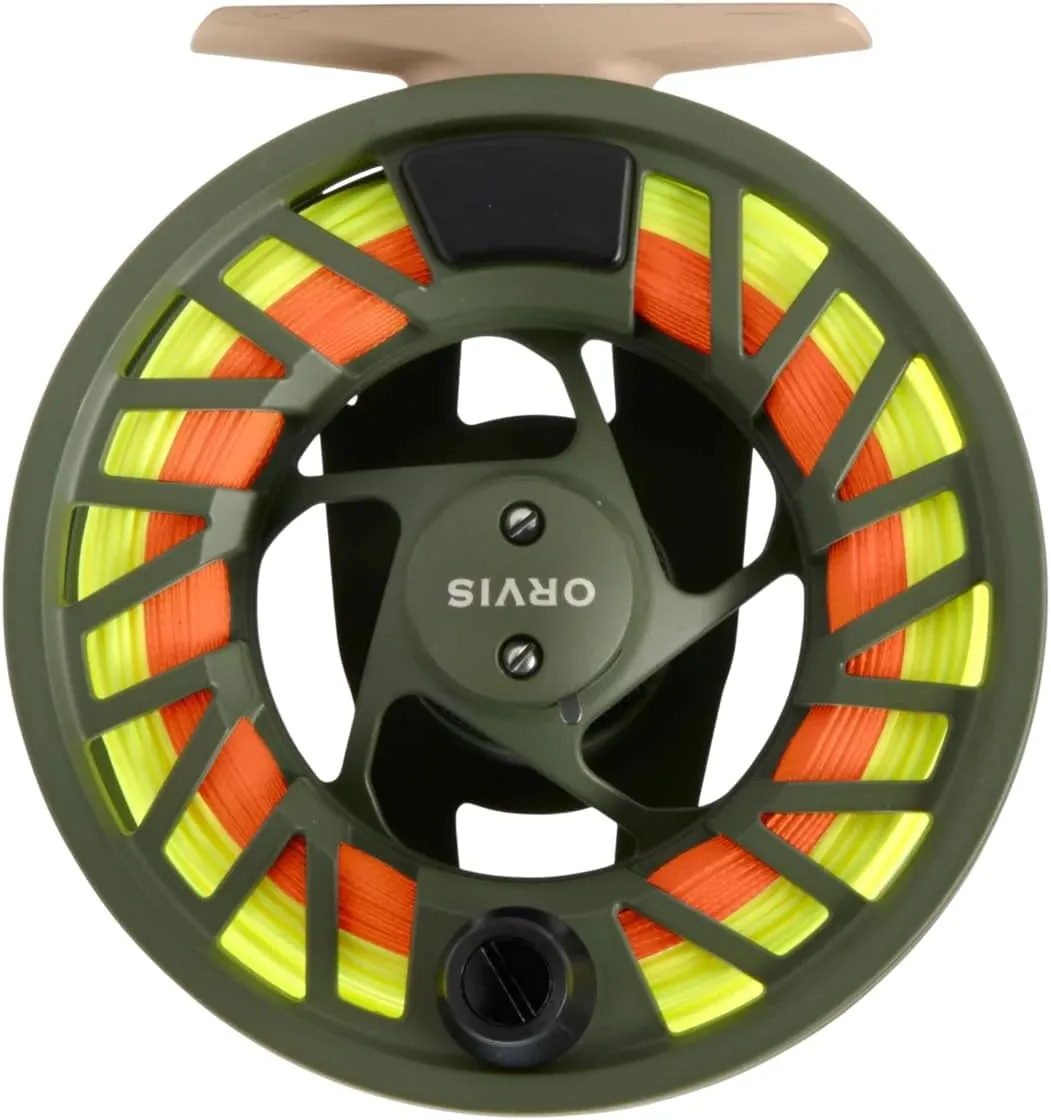 Orvis Clearwater Reel & Spools 3-Pack: Lightweight Fly Fishing Reels with Extra Spools, Durable Construction, Smooth Drag System