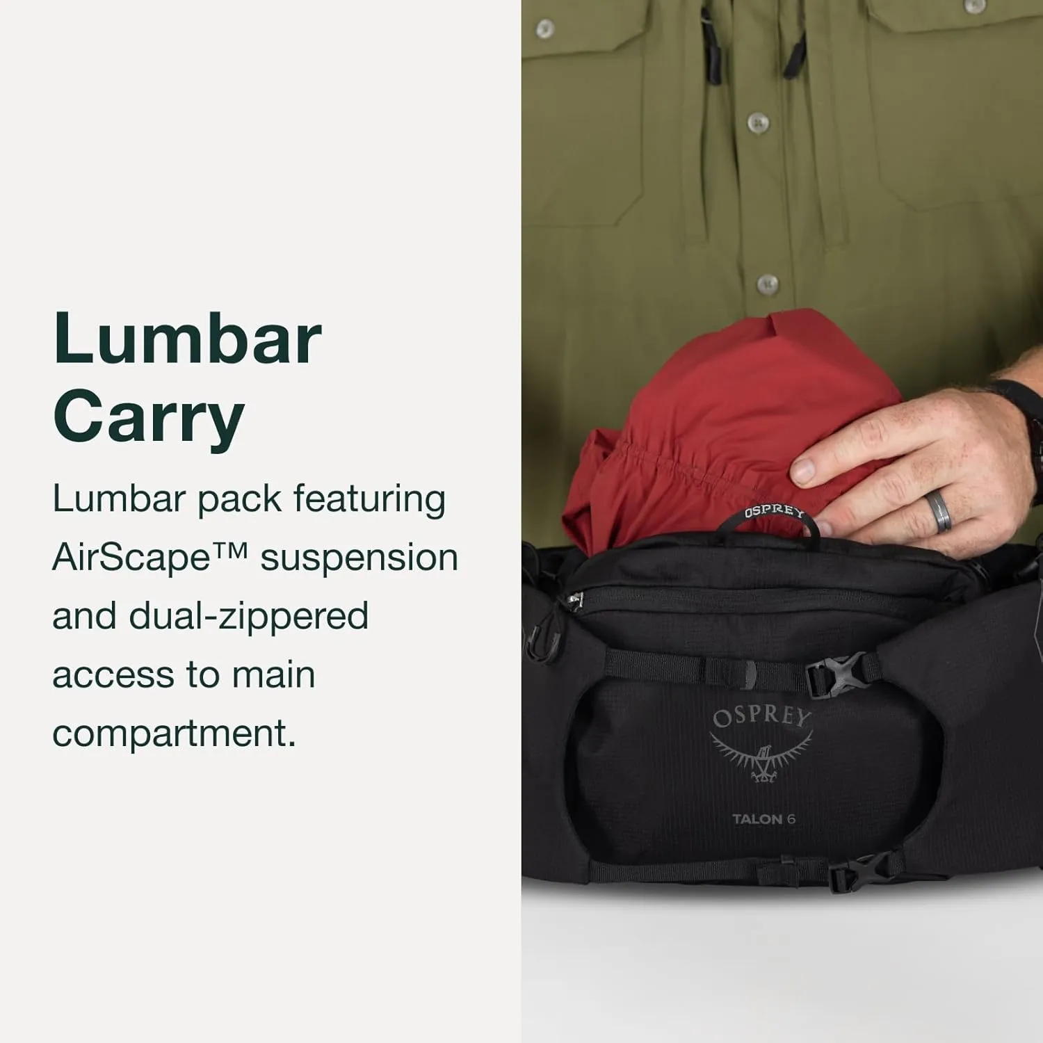Osprey Talon 6L Men's Lumbar Hiking Waist Pack