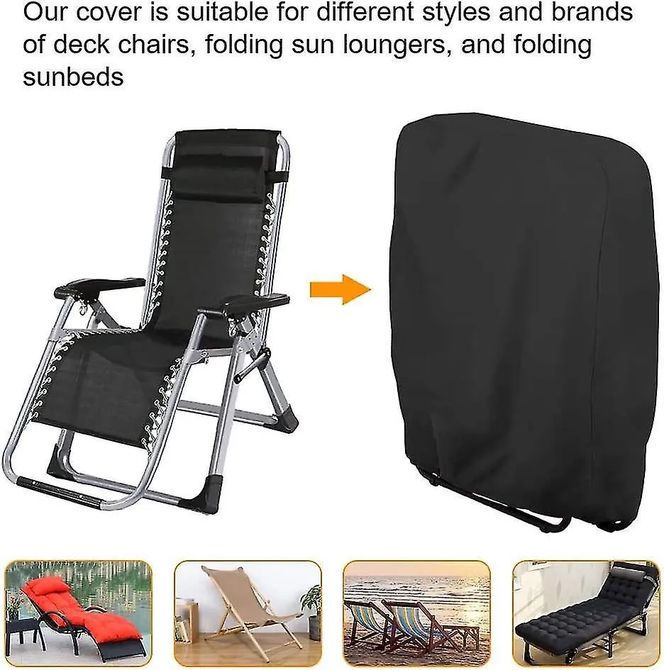 Outdoor Zero Gravity Folding Chair Cover - Waterproof Patio Furniture