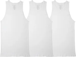 Pair of Thieves Superiair Tank Top for Men 3 Pack - Ultra Soft, Lightweight 100% Cotton Undershirt for Men