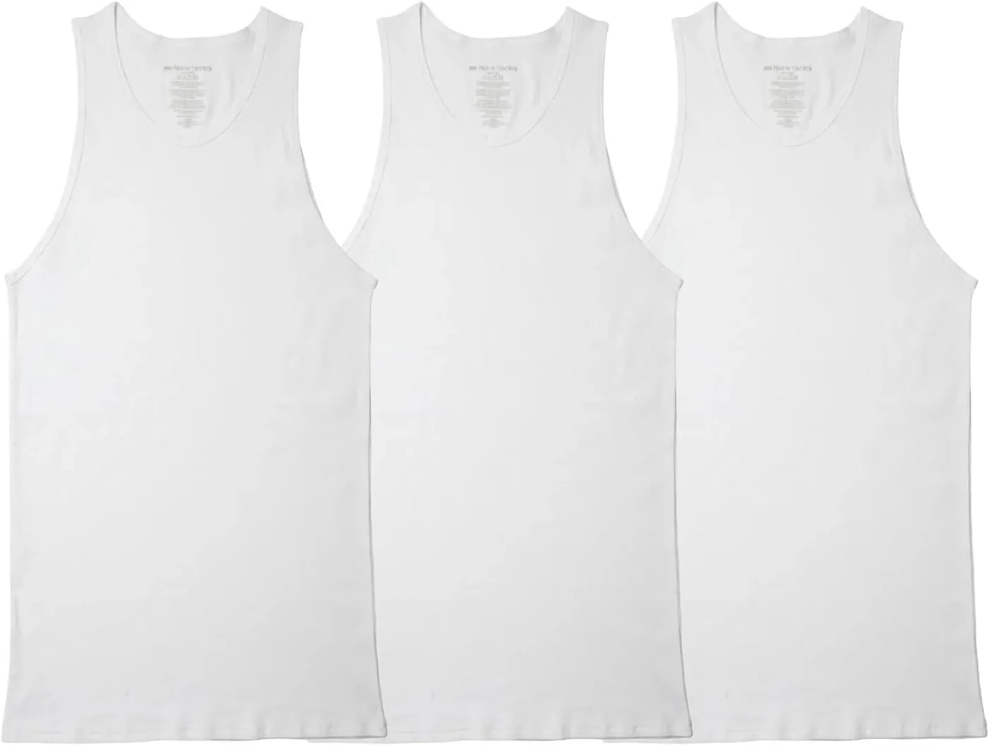 Pair of Thieves Superiair Tank Top for Men 3 Pack - Ultra Soft, Lightweight 100% Cotton Undershirt for Men