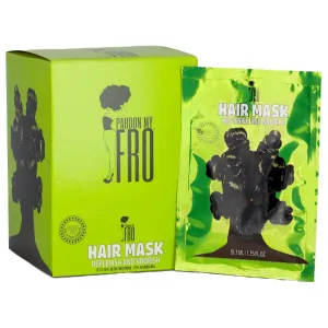 Pardon My Fro Hair Mask - Argan Oil & Jojoba Oil for Curly, Coily Hair - 12 Pack x 1.75 oz
