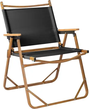Patio and Lawn Camping Folding Chair, Aluminum Metal Frame Oxford Fabric Portable Beach Chair