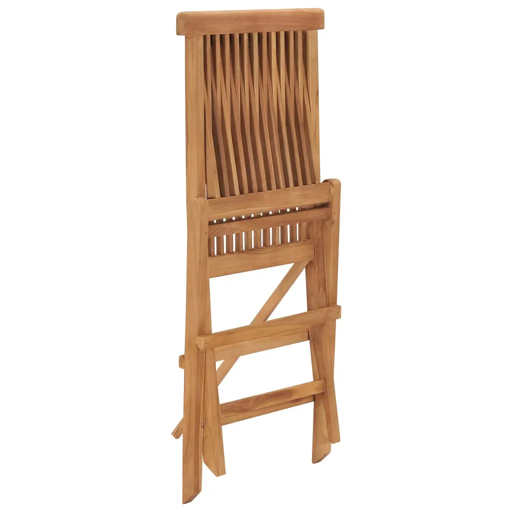 Patio Folding Chairs Outdoor Garden Camping Lawn Chair Solid Wood Teak