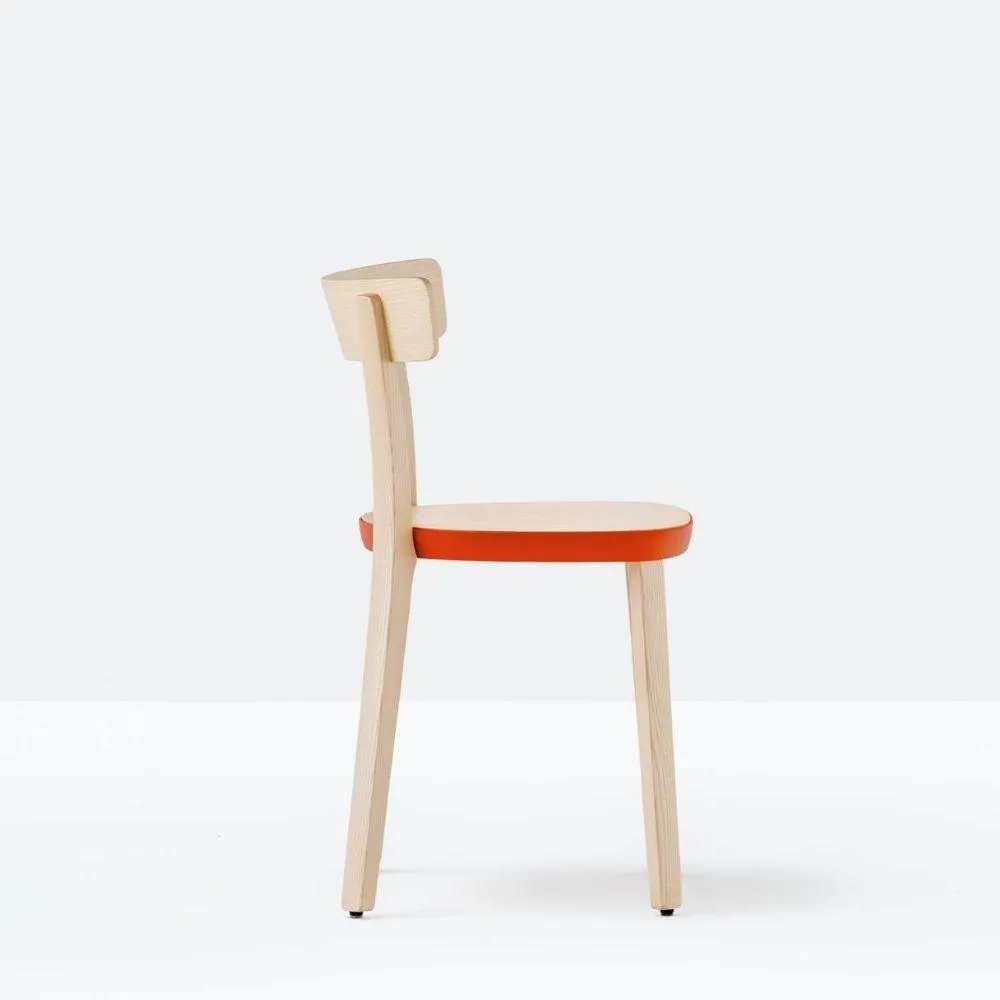 Pedrali Folk 2930 chair in natural ash wood