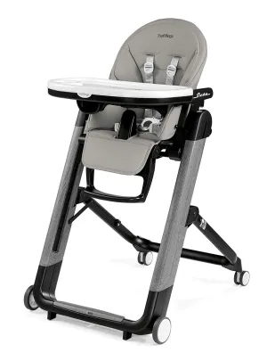 Peg Perego Siesta – Multifunctional Compact Folding High Chair – from Birth to Toddler – Recliner and High Chair – Made in Italy – Ambiance Grey (Grey)