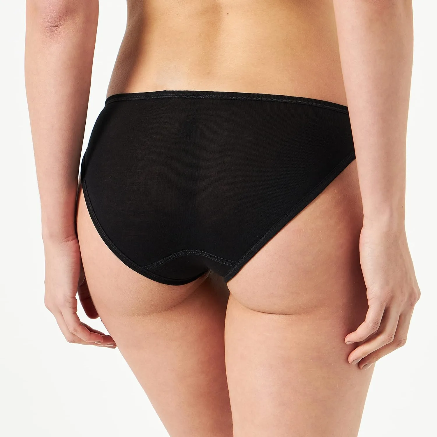 Petit Bateau WOMEN'S WEEKDAY FINE COTTON BRIEFS - 5-PACK SOLID COLORS SIZES XXS-L