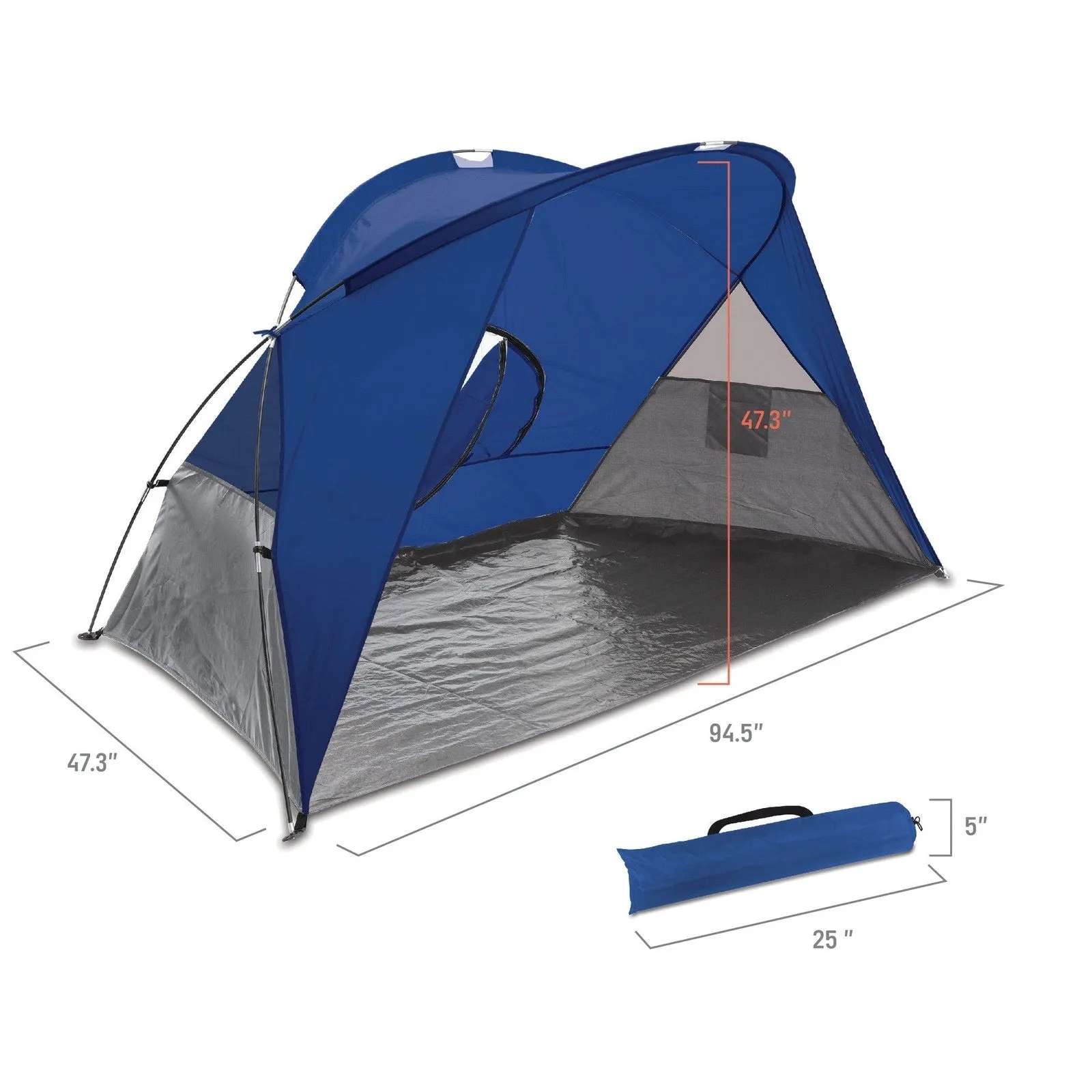 Picnic Time Cove Portable Beach Tent