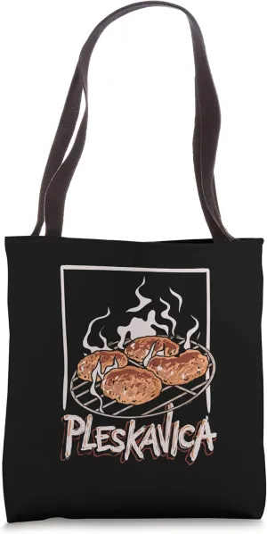 Pleskavica Balkan Meat On The Grill Pljeskavica Grill Lovers Tote Bag
