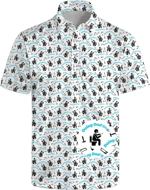 Polo Shirts for Men Moisture Wicking Mens Polo Shirts Patriotic Shirts for Men