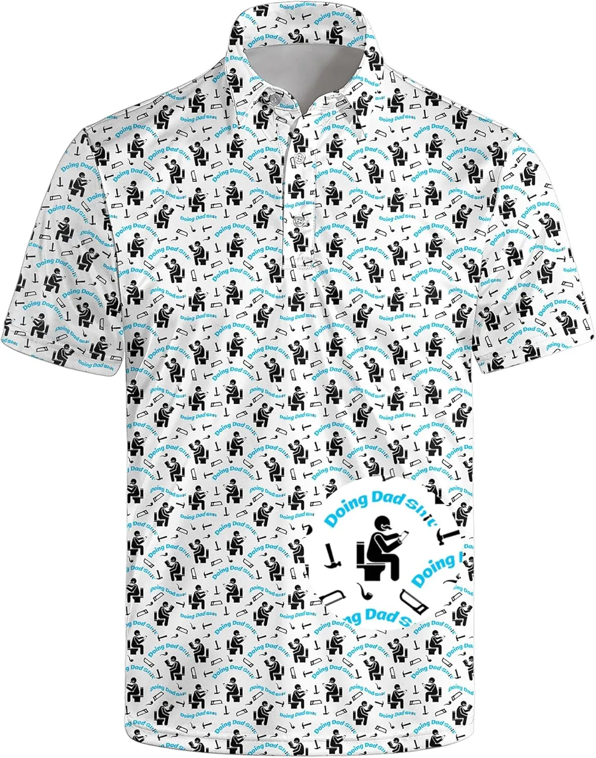 Polo Shirts for Men Moisture Wicking Mens Polo Shirts Patriotic Shirts for Men