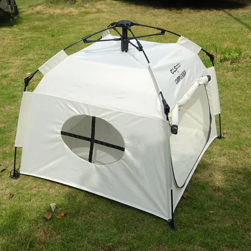 Portable Automatic Rainproof Pet Tent for Dogs - Ultralight Folding Outdoor Camping Pet Tent