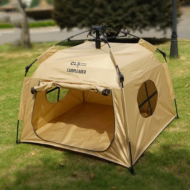 Portable Automatic Rainproof Pet Tent for Dogs - Ultralight Folding Outdoor Camping Pet Tent