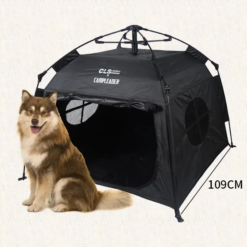 Portable Automatic Rainproof Pet Tent for Dogs - Ultralight Folding Outdoor Camping Pet Tent
