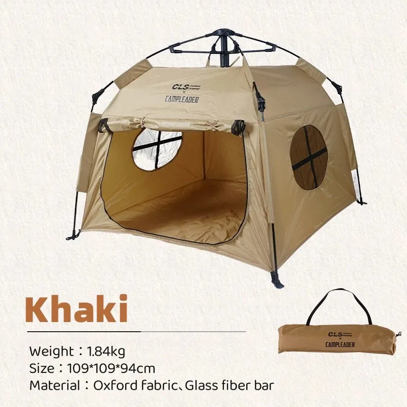 Portable Automatic Rainproof Pet Tent for Dogs - Ultralight Folding Outdoor Camping Pet Tent