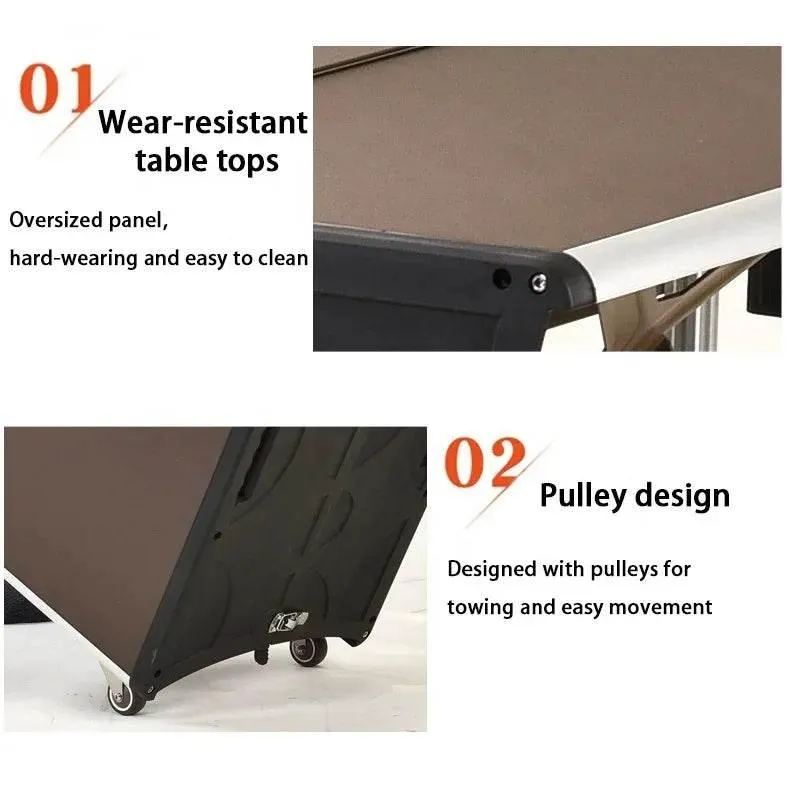 Portable Camping Kitchen - Foldable Outdoor Cooking Station