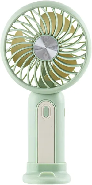 Portable Fan, Handheld Cooling with Multi-Speed Settings, Long Battery Life, 6.8x3.3x1.7in, Rechargeable Mini Fan for Home, Studio, Gym, Workout, Outdoor, Travel, Commuting