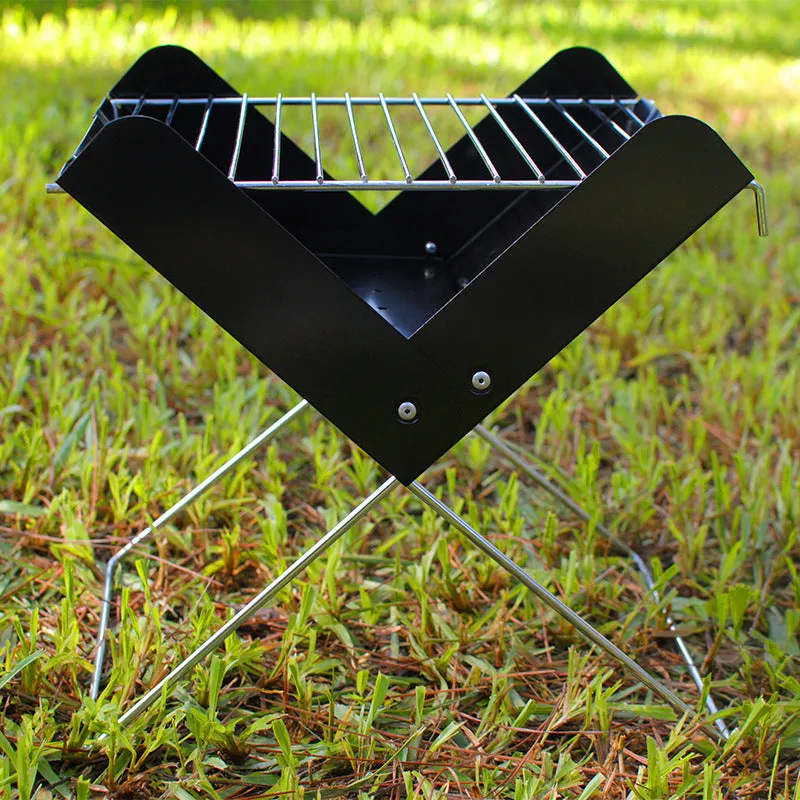 Portable Folding Grill – Compact BBQ for Outdoor & Indoor Use