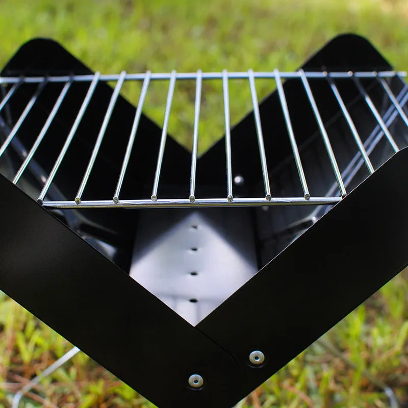 Portable Folding Grill – Compact BBQ for Outdoor & Indoor Use