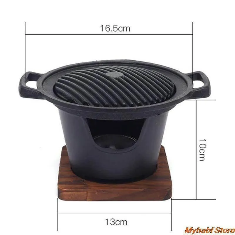 Portable Smokeless BBQ Grill - Mini Japanese Desk Barbecue