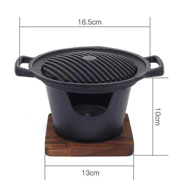 Portable Smokeless BBQ Grill - Mini Japanese Desk Barbecue