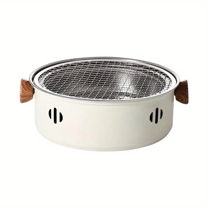 Portable Smokeless Charcoal Grill – Outdoor BBQ & Tea Cooking Stove for Camping