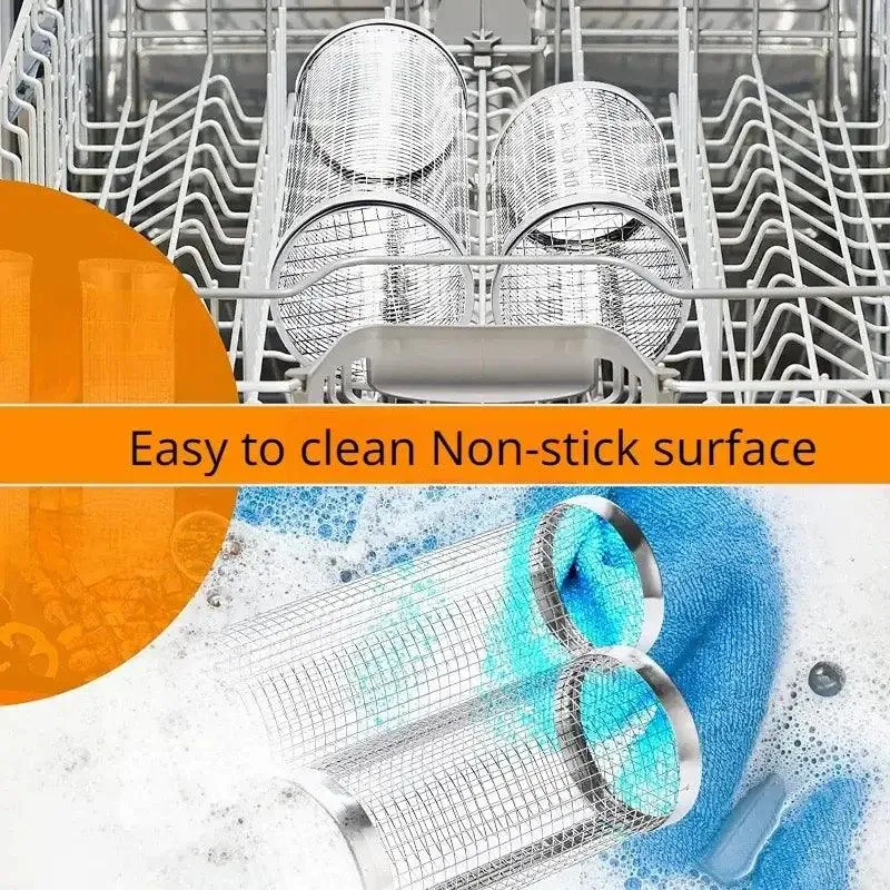 Premium Stainless Steel Grill Basket
