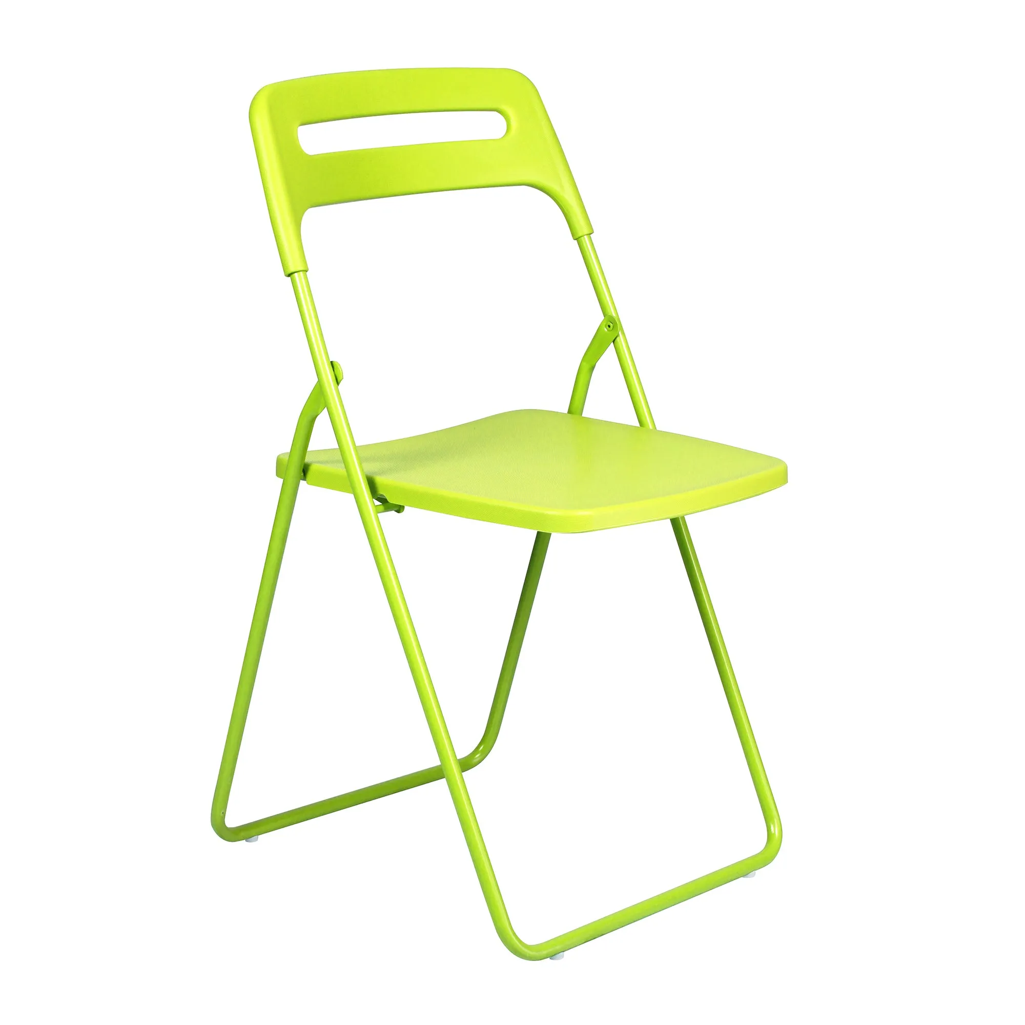 Premium Yellow Plastic Folding Leisure Office & Dining Chair