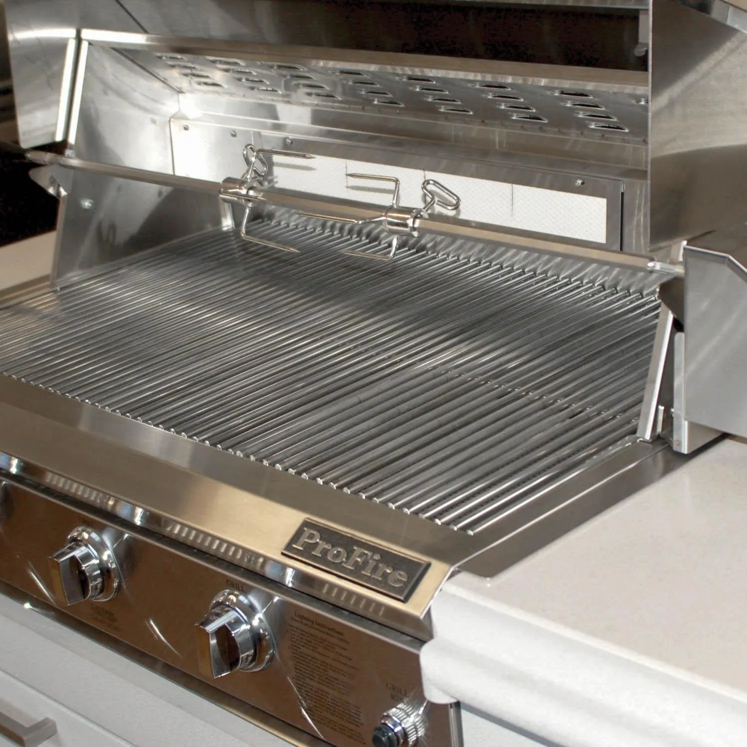 ProFire Professional Series 36-Inch Built-In Propane Gas Grill With Rotisserie PF36R-P